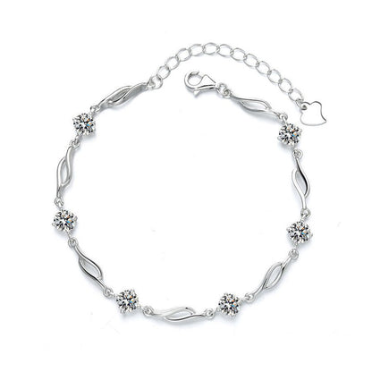Gnistrande Elegans Armband | Tillsammans mot Bröstcancer
