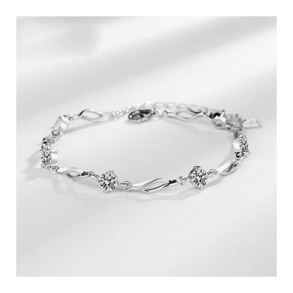 Gnistrande Elegans Armband | Tillsammans mot Bröstcancer